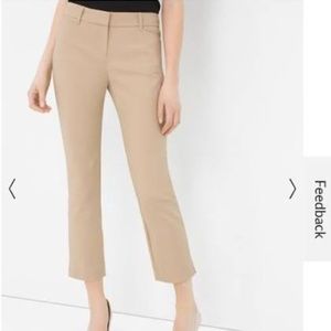 👖WHBM Perfect Form Straight Crop Pants👖